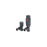 Cutout image of Redroom by Barwick Anthracite Angled Thermostatic Radiator Valves